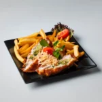 Brokkolival és sajttal töltött csirke