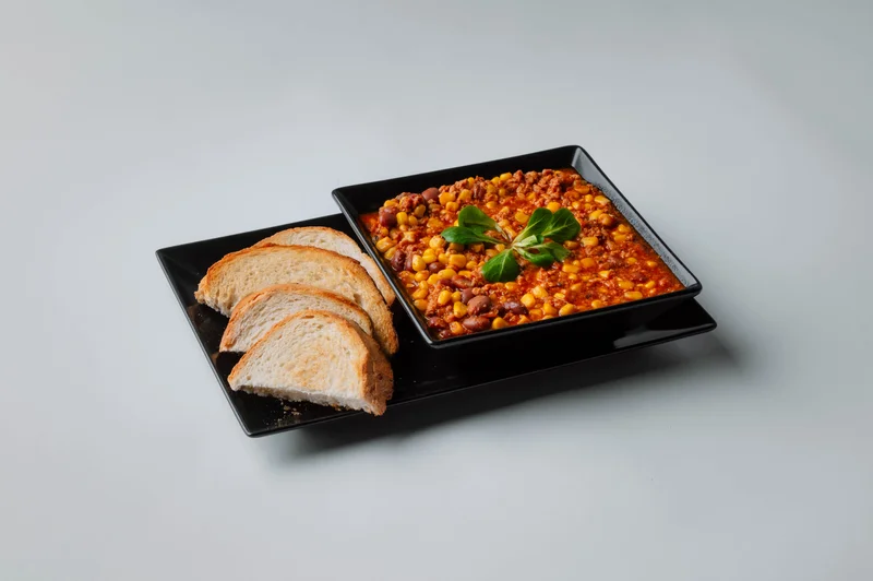 Chilis bab pirítóssal 1 Chilis bab pirítóssal