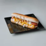 Majonézes-kukoricás Hot-Dog