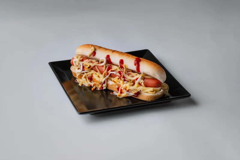 Sajtos Hot-Dog 1 Sajtos Hot-Dog